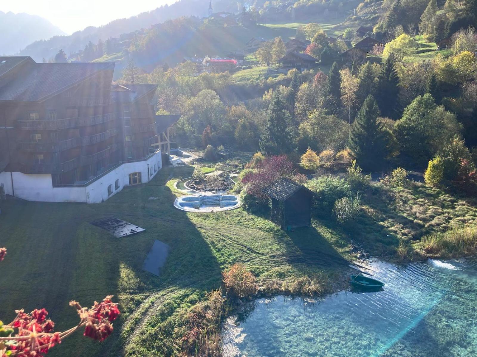 Studio Cosy Escape Val dʼIlliez Exterior foto