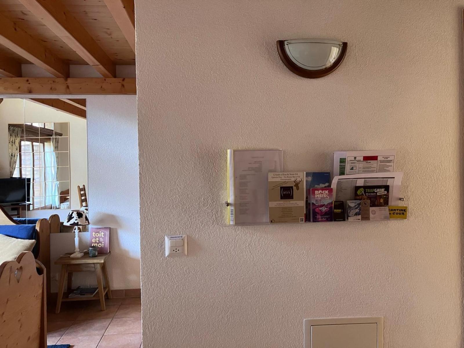 Studio Cosy Escape Val dʼIlliez Exterior foto
